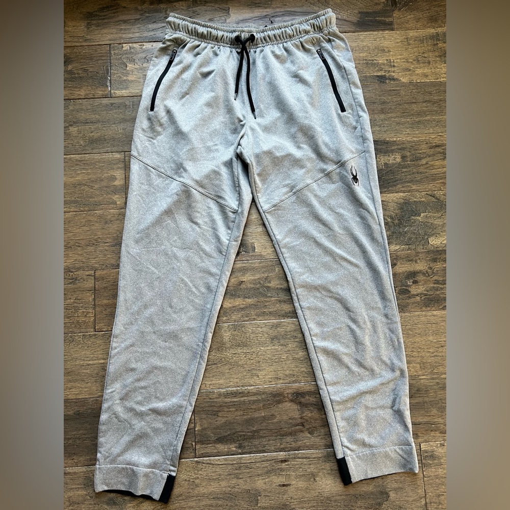 Spyder Bottoms - Men’s Performance Jogger Breathable Fabric Tapered Leg